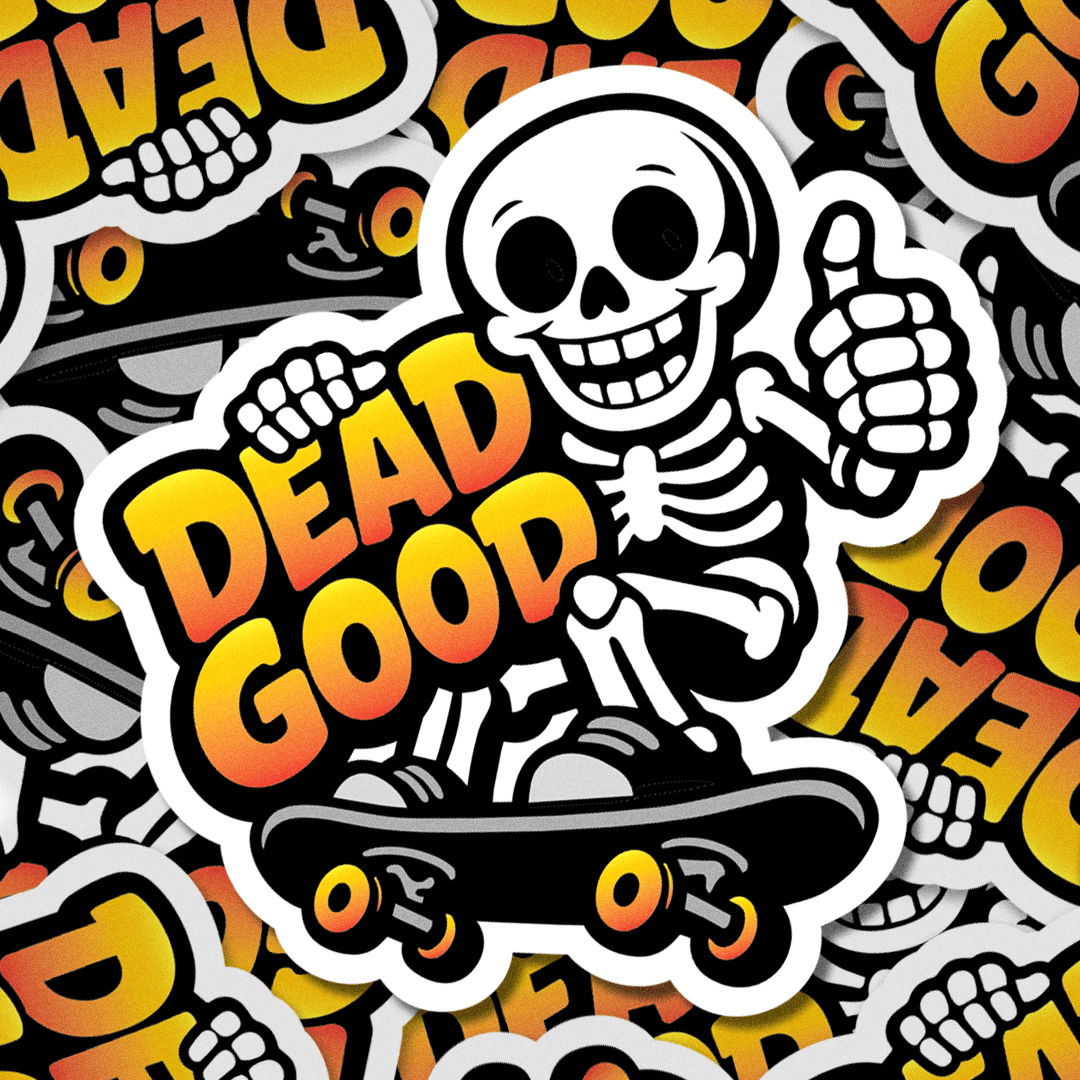 DeadGood Stickers.